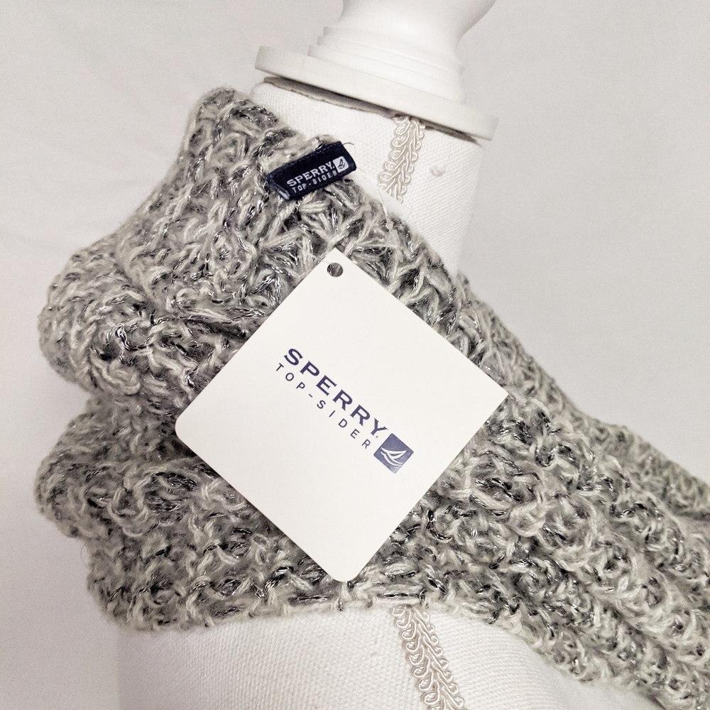 Sperry Scarf One Size Cream style 5F080 - Picture 5 of 6